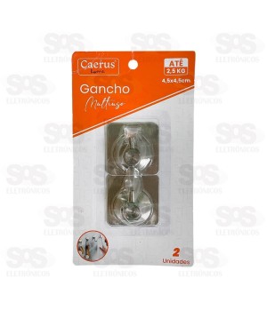 Ganchos Multiuso Metal 2 Unidades Caerus CRS-2342
