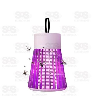 Luminária Mata Mosquito Silenciosa Ultravioleta Caerus CRS-2219