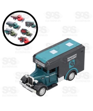 Miniatura Retrô Serviço em Metal Abre Porta TK-4657