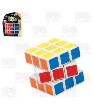 Cubo Mágico de Plástico 7 cm Toy King TK-4580