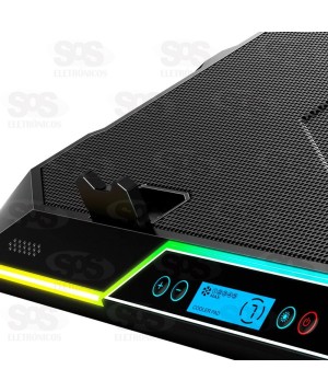 Base 4 Cooler Para Notebook Com LED Aitek Delta B3142