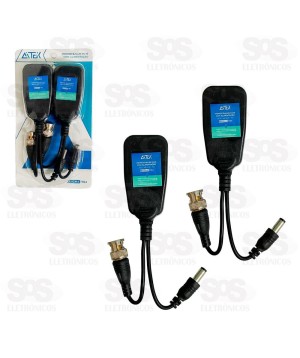 Conector Balun RJ45 Com Alimentação Aitek Sigma P104