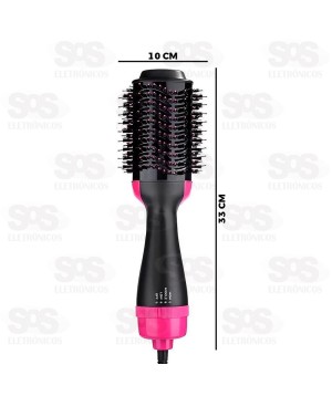 Escova Secadora De Cabelo Seca e Modela 110V AJ-G05-H