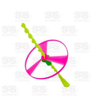 Lançador Girocóptero Skin Colorido Mini Toys 6341