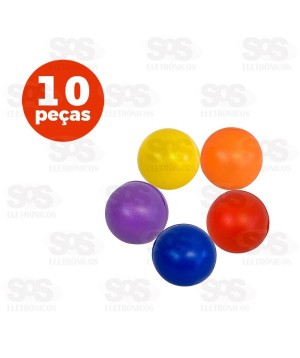 Bolinhas de Ping Pong 10 Unidades Mini Toys 0199