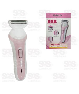 Máquina Aparador de Pelos Recarregável B-Max BM-C060