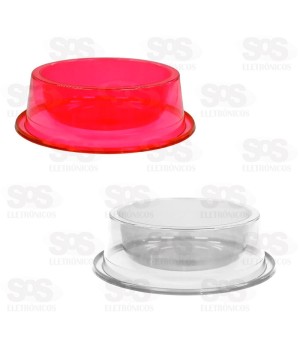 Comedouro Transparente Anti Formiga 300ML Pet Toys