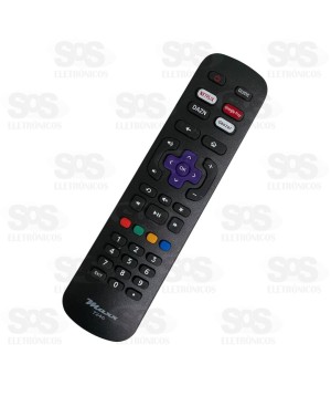 Controle Remoto AOC Netflix/Google Play/Deezer/Dazn Maxx-7246