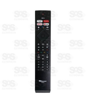 Controle Remoto Philips Netflix/Prime/Youtube/Google Play MAXX-7353