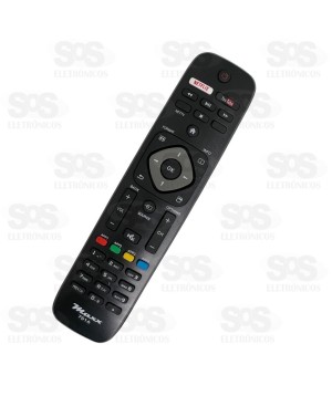Controle Remoto Philips Netflix/Youtube Maxx-7516