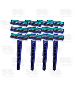 Aparelho De Barbear Descartável 3 Lâminas 24 Unidades AIH1365A