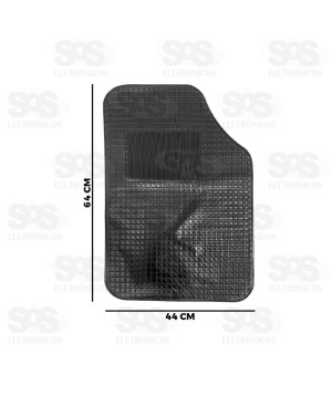Kit Tapete Para Carro Emborrachados 4 Peças Hai Brasil YT7