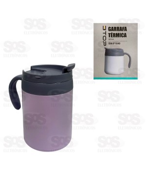 Caneca Térmica 500ML Cores Variadas BTOP BM-P1648