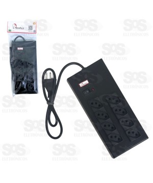 Filtro De Linha 8 Tomadas Bivolt Elite AnnLux