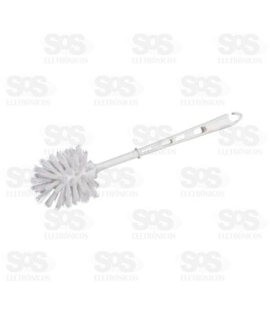 Escova Sanitária 35cm Unitária Cores Sortidas Flora