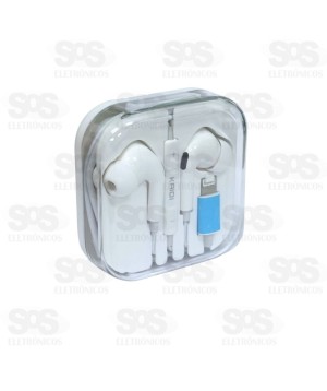 Fone Auricular Com Microfone IPhone Kaidi KD-735