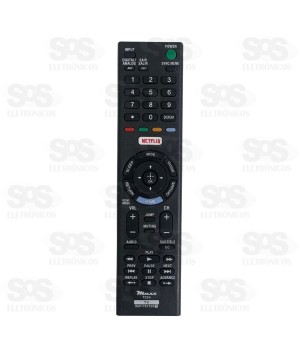 Controle Remoto Sony Smart Netflix Maxx 7224