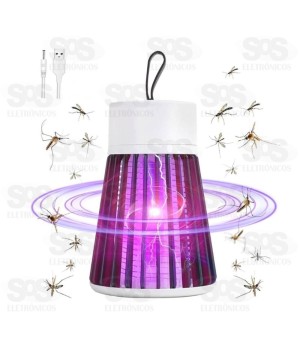 Luminária Mata Mosquito Silenciosa Ultravioleta Luatek LK-5111