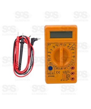 Multímetro Digital Com Cabo Luatek LWJ-303A