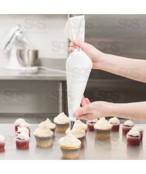 Kit Confeiteiro Com 9 Peças Bico e Aplicador CONF449