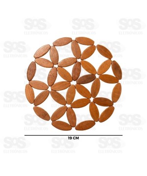 Descanso de Panela Bambu 19CM TOP1888