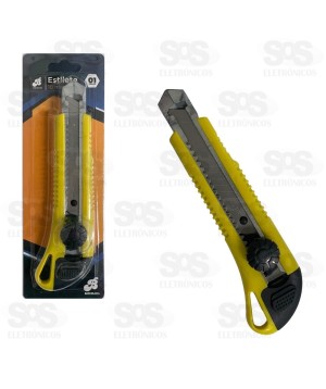 Estilete Profissional Com Trava 18MM Barcelona BAR-354001-6