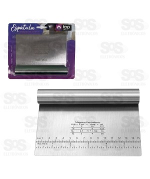 Espátula Raspadora Aço Inox Top Útil TOP1322