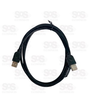 Cabo USB 2.0 Com Filtro 1,5 Metros 3211