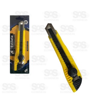 Estilete Profissional Com Trava 18MM Barcelona BAR-354001-5