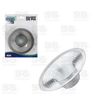 Ralo Para Pia Inox 9CM Top Útil TOP1017