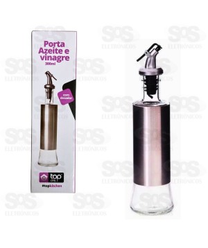 Porta Tempero Com Dosador 300ML Top Útil TOP0723
