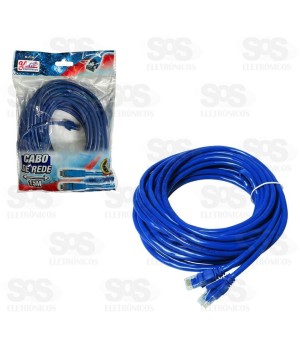 Cabo De Rede CAT-5E 15 Metros YA-0194