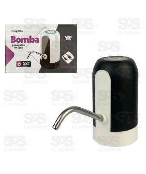 Bomba Elétrica Para Galão De Água Recarregável Top Útil TOP0638