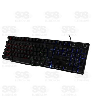 Kit Gamer Com Teclado/Mouse/Headset/Mousepad Maxmidia MAX-COM2