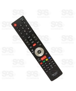 Controle Remoto Tv Hisense Smart FBG9074