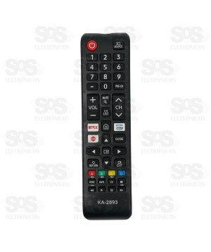 Controle Remoto Samsung Netflix/Prime/GloboPlay Kapbom KA-2893