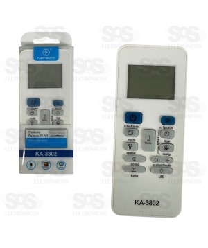 Controle Remoto Para Ar Condicionado Carrie Kapbom KA-3802