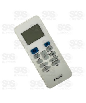 Controle Remoto Para Ar Condicionado Carrie Kapbom KA-3802