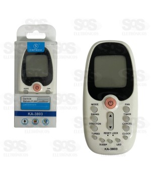 Controle Remoto Para Ar Condicionado  Midea/Komeco/Admiral Kapbom KA-3803
