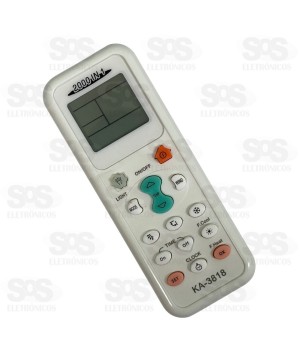 Controle Remoto Para Ar Condicionado Universal Kapbom KA-3818