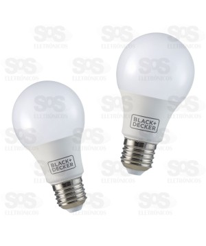 Lâmpada LED Bulbo 20W E27 Luz Branca Black+Decker BDA6-1900