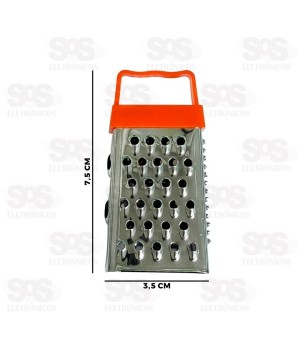 Mini Ralador 4 Faces Inox Top Útil TOP0494