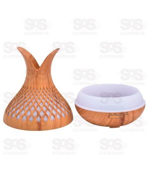 Difusor Umidificador Aromático Ultrassônico 500ML B-Max BM056