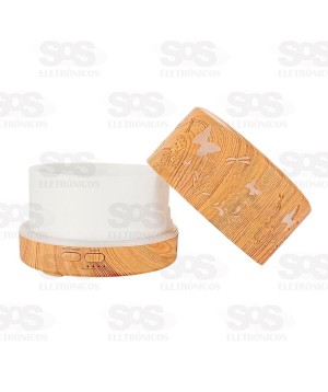 Difusor Umidificador De Ar Com LED e Controle Remoto B-Max BM100