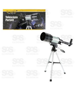 Telescópio Portátil 70mm B-Max BM-F1259