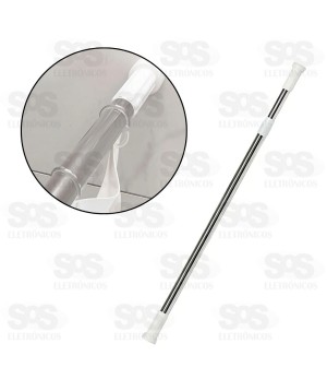 Varão Bastão Extensível Para Cortina 70-120cm B-Max BM-F1217