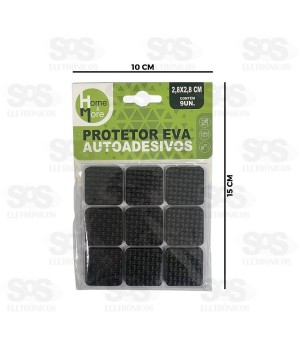 Protetor EVA Autoadesivo 9 Unidades HM-534