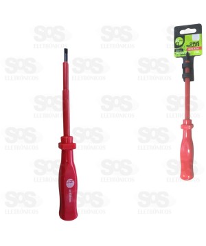 Chave Fenda 4 Polegadas Isolada HM-718
