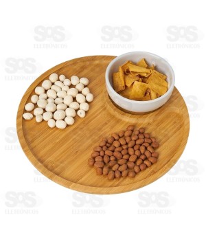 Tábua Para Petiscos 23CM MDF Top Útil TOP2104