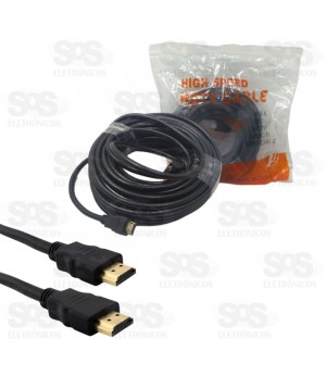 Cabo HDMI 20 Metros Full Hd 1080p Sem FIltro Exbom 3008